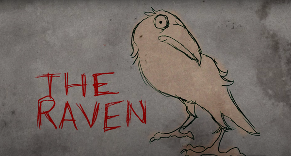 A Poe & Co® Flat Cap and an animated version of Edgar Allan Poe’s The Raven in Spooktober