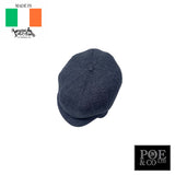 Connery Flat Cap in Linen by Hanna Hats of Donegal™ Flat Cap by Hanna Hats | Poe and Company Limited, LLC®