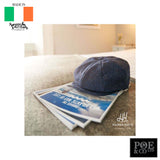 Connery Flat Cap in Tweed by Hanna Hats of Donegal™ Flat Cap by Hanna Hats | Poe and Company Limited, LLC®