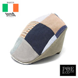 Donegal Touring Flat Cap in Linen by Hanna Hats of Donegal™ Flat Cap by Hanna Hats | Poe and Company Limited, LLC®