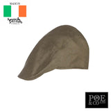 Donegal Touring Flat Cap in Linen by Hanna Hats of Donegal™ Flat Cap by Hanna Hats | Poe and Company Limited, LLC®