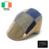 Donegal Touring Flat Cap in Linen by Hanna Hats of Donegal™ Flat Cap by Hanna Hats | Poe and Company Limited, LLC®