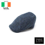 Donegal Touring Flat Cap in Tweed by Hanna Hats of Donegal™ Flat Cap by Hanna Hats | Poe and Company Limited, LLC®