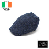 Donegal Touring Flat Cap in Tweed by Hanna Hats of Donegal™ Flat Cap by Hanna Hats | Poe and Company Limited, LLC®