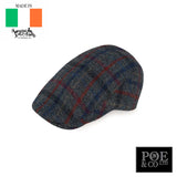 Donegal Touring Flat Cap in Tweed by Hanna Hats of Donegal™ Flat Cap by Hanna Hats | Poe and Company Limited, LLC®