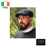 Donegal Touring Flat Cap in Tweed by Hanna Hats of Donegal™ Flat Cap by Hanna Hats | Poe and Company Limited, LLC®
