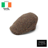 Donegal Touring Flat Cap in Tweed by Hanna Hats of Donegal™ Flat Cap by Hanna Hats | Poe and Company Limited, LLC®