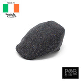Donegal Touring Flat Cap in Tweed by Hanna Hats of Donegal™ Flat Cap by Hanna Hats | Poe and Company Limited, LLC®