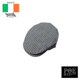 Vintage Flat Cap in Linen by Hanna Hats of Donegal™ Flat Cap by Hanna Hats | Poe and Company Limited, LLC®