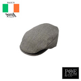 Vintage Flat Cap in Linen by Hanna Hats of Donegal™ Flat Cap by Hanna Hats | Poe and Company Limited, LLC®