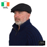 Vintage Flat Cap in Tweed by Hanna Hats of Donegal™ Flat Cap by Poe & Company Limited | Poe and Company Limited, LLC®
