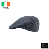 Vintage Wax Flat Cap by Hanna Hats of Donegal™ Flat Cap by Poe & Company Limited | Poe and Company Limited, LLC®