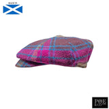 Bubssie Flat Cap in Faeryland Harris Tweed One Size Fits All Flat Cap by Glencroft | Poe and Company Limited, LLC®