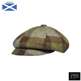 Bubssie Flat Cap in Penny Lane Harris Tweed - Poe and Company Limited - Flat Cap - Flat Cap