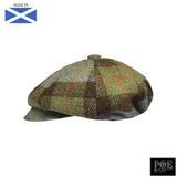 Bubssie Flat Cap in Penny Lane Harris Tweed - Poe and Company Limited - Flat Cap - Flat Cap