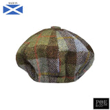Bubssie Flat Cap in Penny Lane Harris Tweed - Poe and Company Limited - Flat Cap - Flat Cap