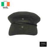 Daithi Flat Cap in Uaine Tweed by Hanna - Poe and Company Limited - Flat Cap - Flat Cap