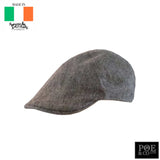 Erin Flat Cap in Loughmore Tweed by Hanna Flat Cap by Hanna Hats | Poe and Company Limited, LLC®