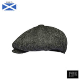 Gatsby Flat Cap in Hamilton Harris Tweed - Poe and Company Limited - Flat Cap - Flat Cap