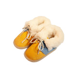 Lullaby Lamb Lambswool Baby Booties - Poe and Company Limited - Baby Booties - Flat Cap