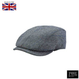 Poe & Company Castleford Flat Cap in Capitol Tweed - Poe and Company Limited - Flat Cap - Flat Cap