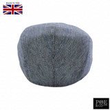 Poe & Company Castleford Flat Cap in Capitol Tweed - Poe and Company Limited - Flat Cap - Flat Cap