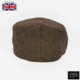 Poe & Company Castleford Flat Cap in Gage Tweed - Poe and Company Limited - Flat Cap - Flat Cap
