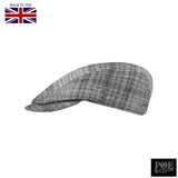 Poe & Company Castleford Flat Cap in Jefferson Tweed - Poe and Company Limited - Flat Cap - Flat Cap
