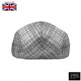 Poe & Company Castleford Flat Cap in Jefferson Tweed - Poe and Company Limited - Flat Cap - Flat Cap