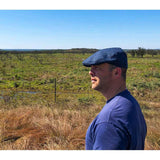 Poe & Company Danforth Flat Cap in Burgoyne Tweed - Poe and Company Limited - Flat Cap - Flat Cap