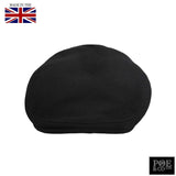 Poe & Company Danforth Flat Cap in Raven Tweed - Poe and Company Limited - Flat Cap - Flat Cap
