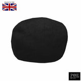 Poe & Company Danforth Flat Cap in Raven Tweed - Poe and Company Limited - Flat Cap - Flat Cap