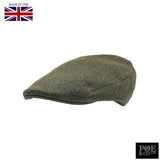 Poe & Company Danforth Flat Cap in Warren Tweed - Poe and Company Limited - Flat Cap - Flat Cap