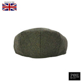 Poe & Company Danforth Flat Cap in Warren Tweed - Poe and Company Limited - Flat Cap - Flat Cap