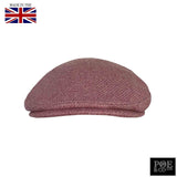 Poe & Company Garrison Flat Cap in Abbyrose Tweed - Poe and Company Limited - Flat Cap - Flat Cap