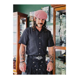 Poe & Company Garrison Flat Cap in Abbyrose Tweed Flat Cap by Poe & Company Limited | Poe and Company Limited, LLC®