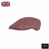 Poe & Company Garrison Flat Cap in Abbyrose Tweed - Poe and Company Limited - Flat Cap - Flat Cap
