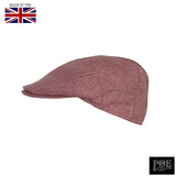 Poe & Company Garrison Flat Cap in Abbyrose Tweed - Poe and Company Limited - Flat Cap - Flat Cap