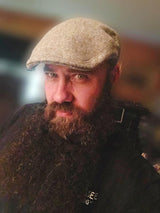 Poe & Company Garrison Flat Cap in Adams Tweed Flat Cap by Poe & Company Limited | Poe and Company Limited, LLC®
