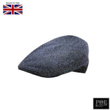 Poe & Company Garrison Flat Cap in Burgoyne Tweed - Poe and Company Limited - Flat Cap - Flat Cap