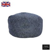 Poe & Company Garrison Flat Cap in Burgoyne Tweed - Poe and Company Limited - Flat Cap - Flat Cap