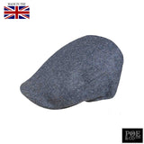 Poe & Company Garrison Flat Cap in Burgoyne Tweed - Poe and Company Limited - Flat Cap - Flat Cap