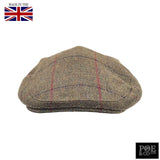 Poe & Company Garrison Flat Cap in Gage Tweed - Poe and Company Limited - Flat Cap - Flat Cap