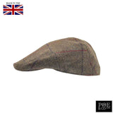 Poe & Company Garrison Flat Cap in Gage Tweed - Poe and Company Limited - Flat Cap - Flat Cap