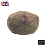 Poe & Company Garrison Flat Cap in Gage Tweed - Poe and Company Limited - Flat Cap - Flat Cap