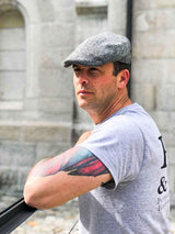 Poe & Company Garrison Flat Cap in Hamilton Tweed - Poe and Company Limited - Flat Cap - Flat Cap
