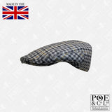Poe & Company Garrison Flat Cap in Parker Tweed Flat Cap by Poe & Company Limited | Poe and Company Limited, LLC®