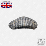 Poe & Company Garrison Flat Cap in Parker Tweed Flat Cap by Poe & Company Limited | Poe and Company Limited, LLC®