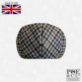 Poe & Company Garrison Flat Cap in Parker Tweed Flat Cap by Poe & Company Limited | Poe and Company Limited, LLC®