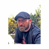 Poe & Company Garrison Flat Cap in Raven Tweed Flat Cap by Poe & Company Limited | Poe and Company Limited, LLC®